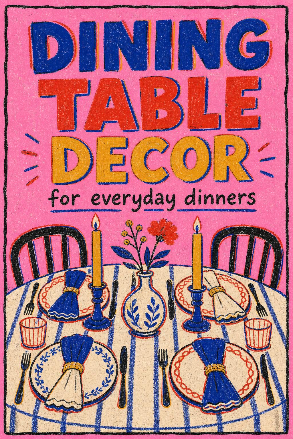 Dining table decor